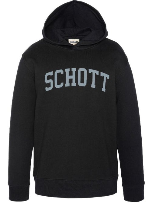 Schott Zwarte Hoodie Junior Swh800 - Kiabi Schott Zwarte Hoodie Junior Swh800 - Kiabi