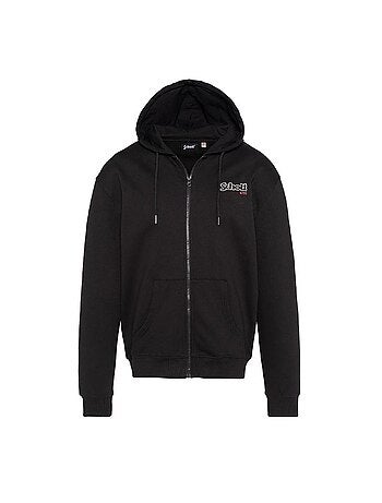 Schott swhsam heren hoodie met rits - kaki
