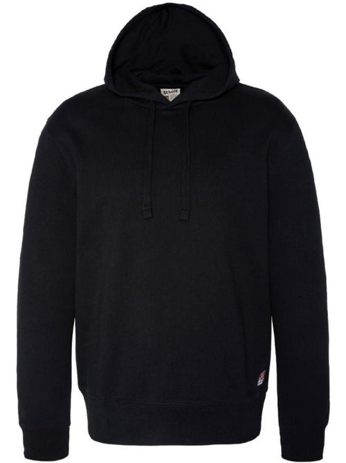 Schott Zwarte Hoodie voor Heren SWH800 - Kiabi Schott Zwarte Hoodie voor Heren SWH800 - Kiabi