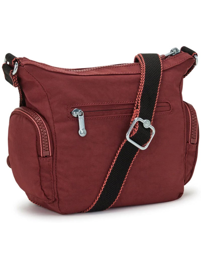 Schoudertas – GABBIE MINI met schouderband – Kipling Bordeaux - Kiabi