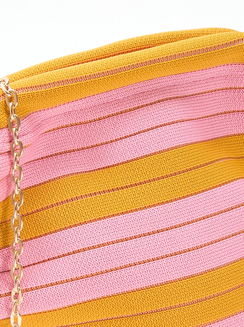 Schoudertas in buidelmodel Geel - Kiabi