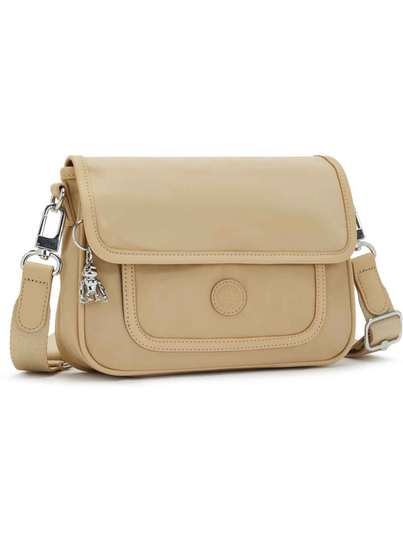 Schoudertas – INAKI met afneembare schouderband – Kipling Beige - Kiabi