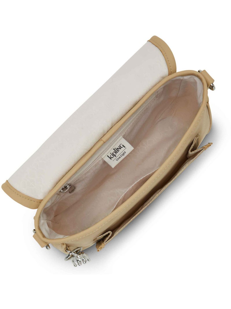 Schoudertas – INAKI met afneembare schouderband – Kipling Beige - Kiabi