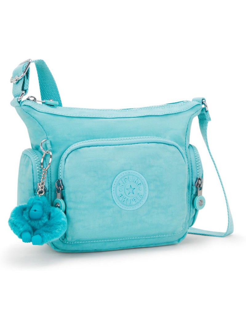 Schoudertas – Klein GABBIE MINI – Kipling Lichtgroen - Kiabi