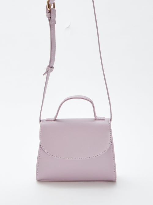 Schoudertas met gesatineerd effect - Kiabi