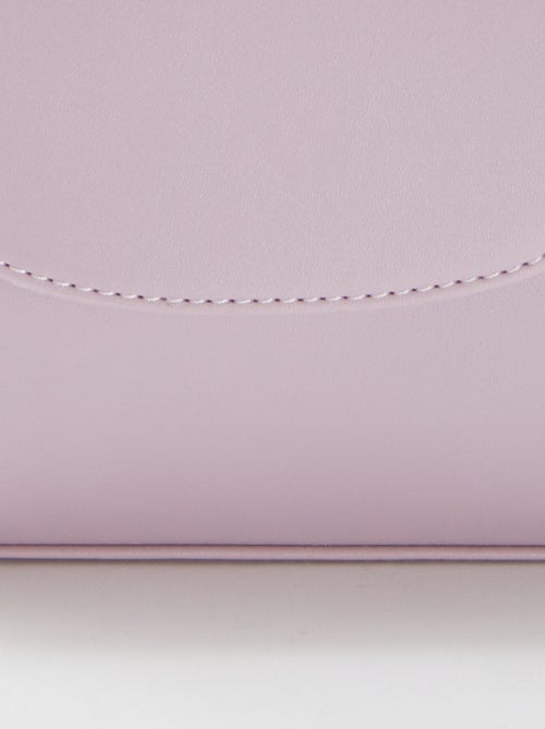 Schoudertas met gesatineerd effect - Kiabi