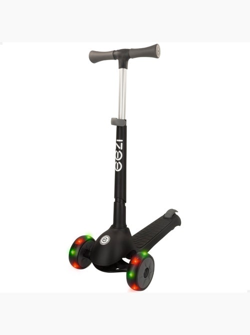 Scooter à 3 roues avec éclairage et guidon pliant eezi - Kiabi Scooter à 3 roues avec éclairage et guidon pliant eezi - Kiabi