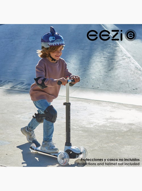 Scooter à 3 roues avec lumières personnalisables eezi - Kiabi Scooter à 3 roues avec lumières personnalisables eezi - Kiabi