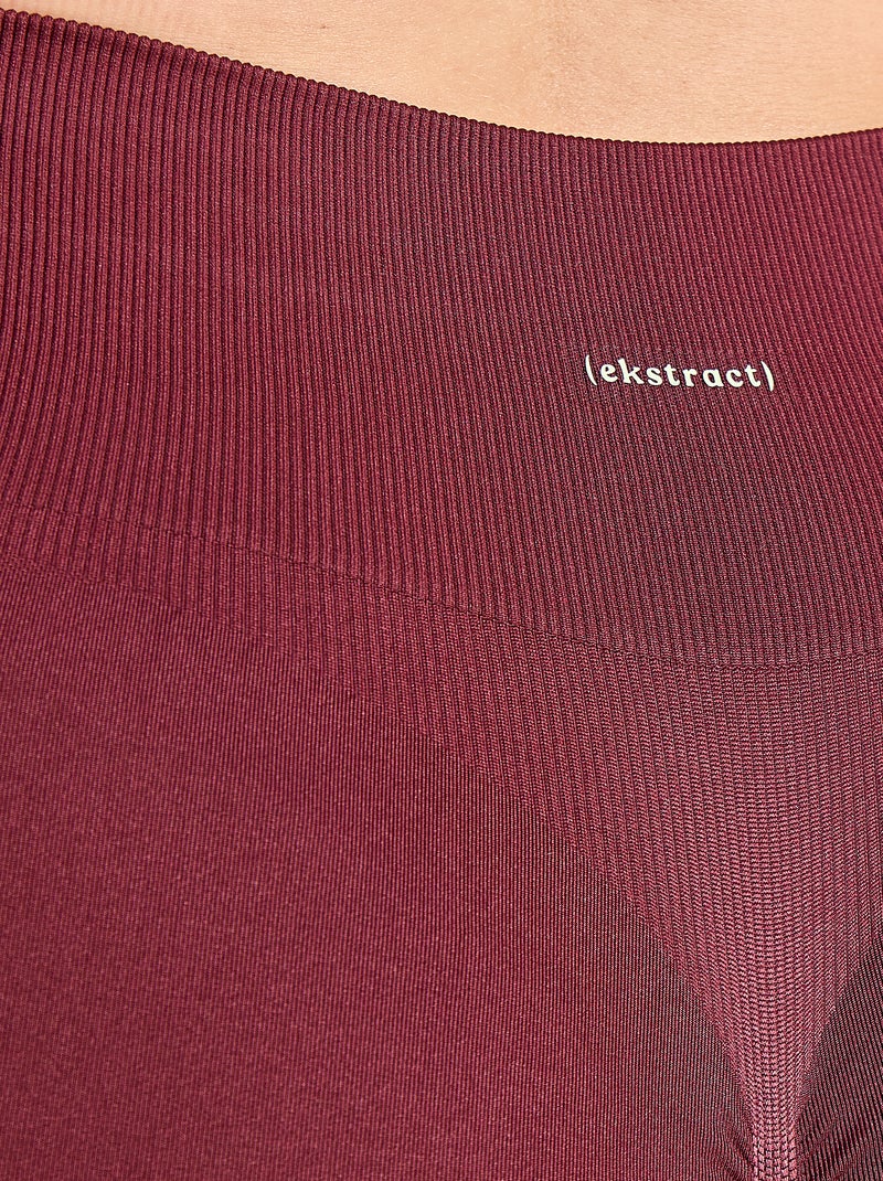 Sculpting sportlegging - (ekstract) Bordeaux - Kiabi
