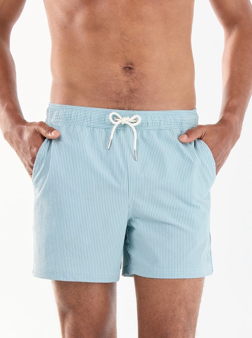 Seersucker zwemshort - Kiabi Seersucker zwemshort - Kiabi