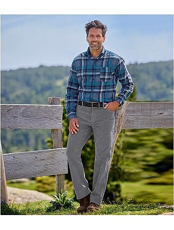 Semi-elastische cargobroek - atlas for men