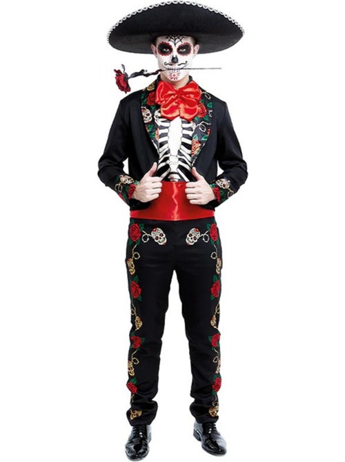 Señor Catrin-kostuum voor Día de los Muertos (Dag van de Doden) - Kiabi