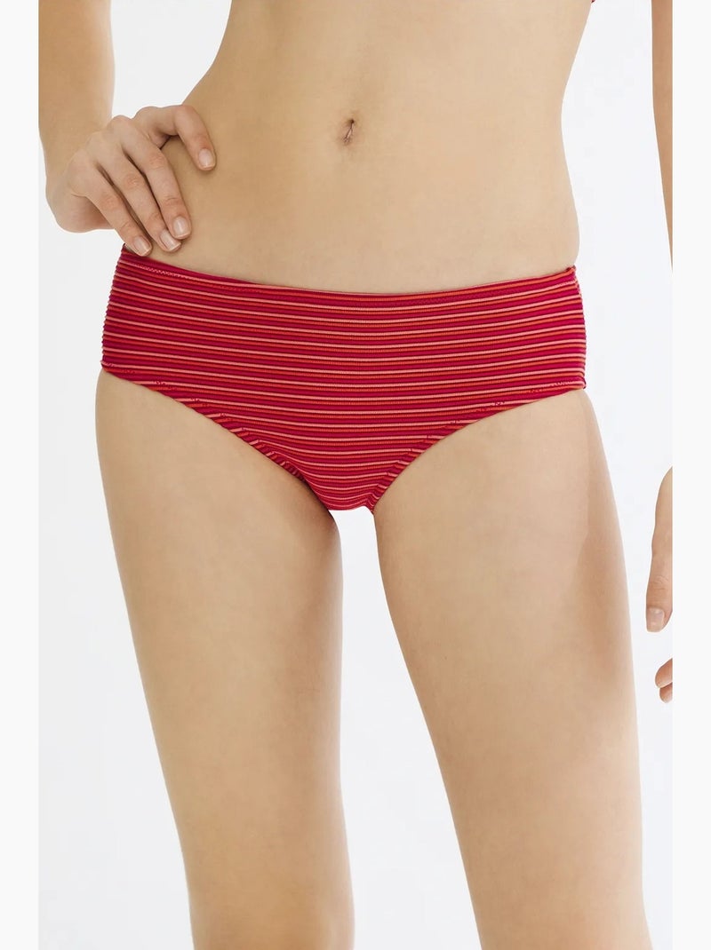 Serenity bas de bikini hipster penti Rouge - Kiabi