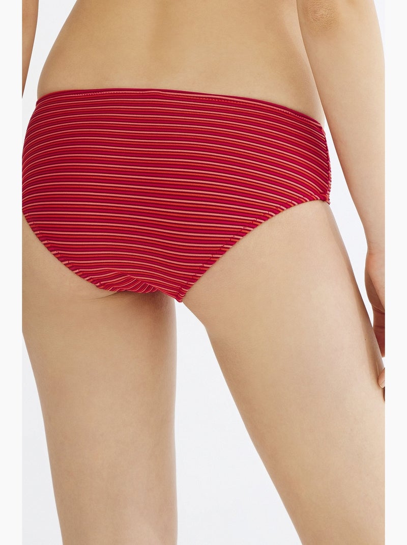 Serenity hipster bikinibroekje penti Rood - Kiabi