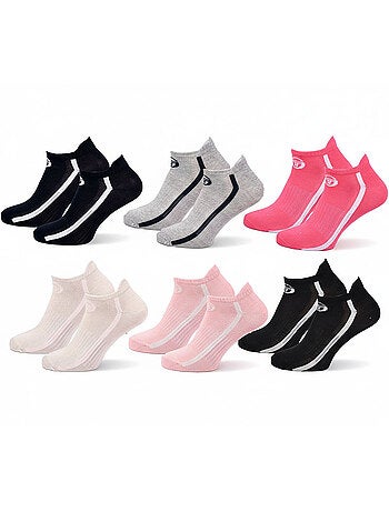 Sergio Tacchini Dames Korte Sokken Sneaker Set van 6