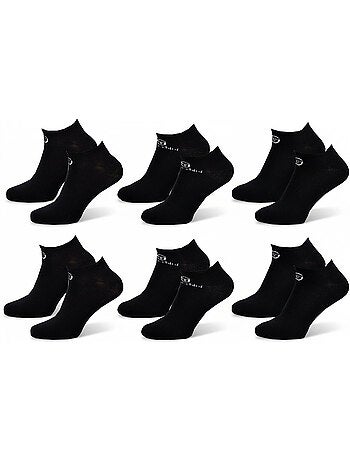 Sergio Tacchini Dames Korte Sokken Sneaker Set van 6