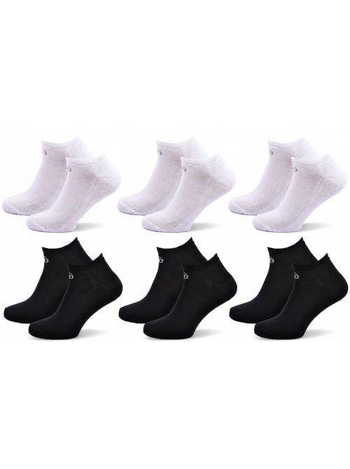 Sergio Tacchini Dames Korte Sokken Sneaker Set van 6 - Kiabi