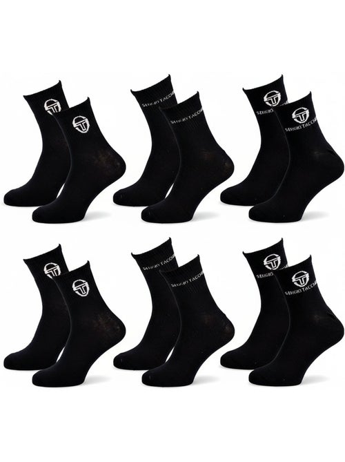 Sergio Tacchini Dames Sokken Quarter Set van 6 - Kiabi