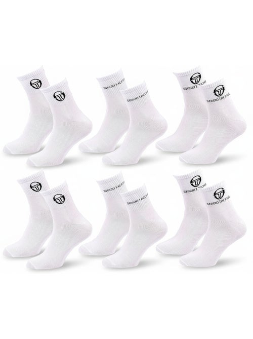 Sergio Tacchini Pack Chaussettes Courte Femme Quarter Lot de 6 - Kiabi Sergio Tacchini Pack Chaussettes Courte Femme Quarter Lot de 6 - Kiabi