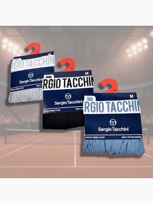 Sergio Tacchini Pack de Boxers Homme  Lot de 3 - Kiabi
