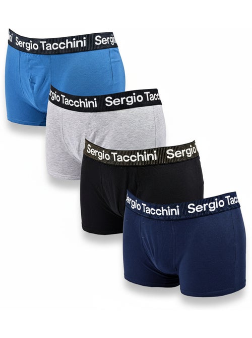 Sergio Tacchini Pack de Boxers Homme Lot de 4 - Kiabi Sergio Tacchini Pack de Boxers Homme Lot de 4 - Kiabi