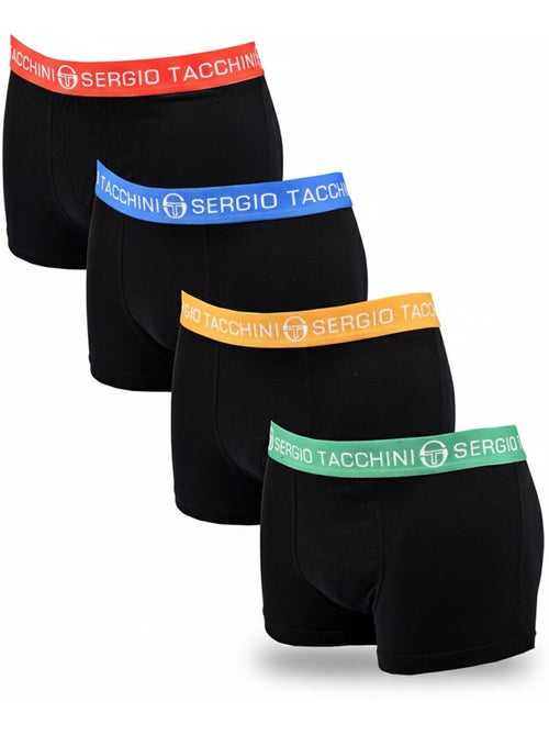 Sergio Tacchini Pack de Boxers Homme  Lot de 4 - Kiabi