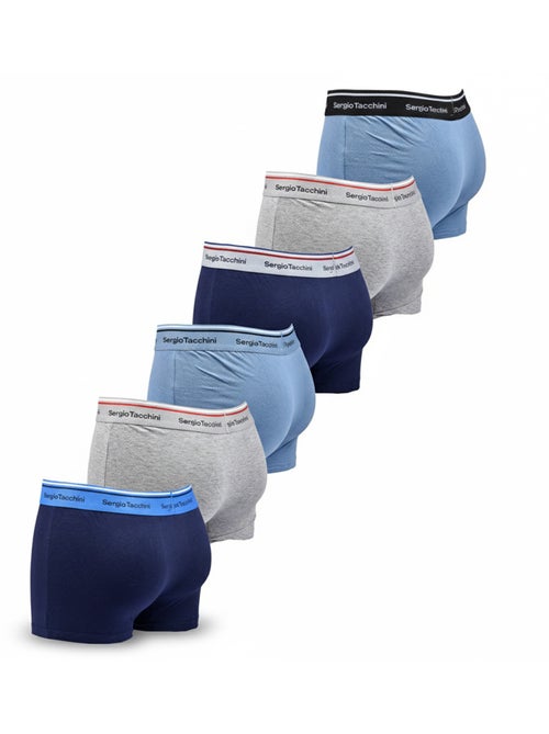 Sergio Tacchini Pack de Boxers Homme  Lot de 6 - Kiabi