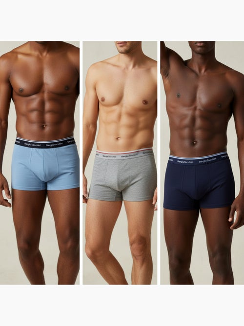 Sergio Tacchini Pack de Boxers Homme  Lot de 6 - Kiabi