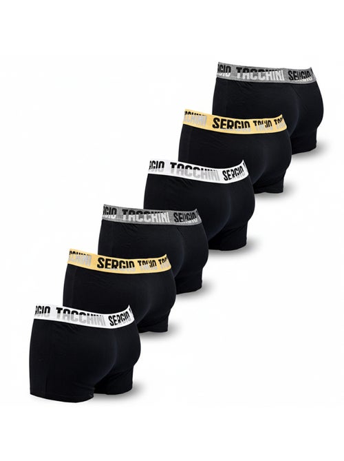 Sergio Tacchini Pack de Boxers Homme  Lot de 6 - Kiabi