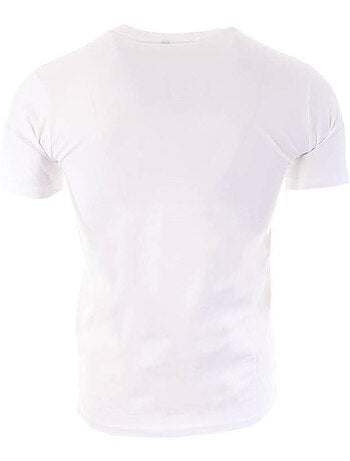 Sergio tacchini stripe a t-shirt wit/donkerblauw voor heren