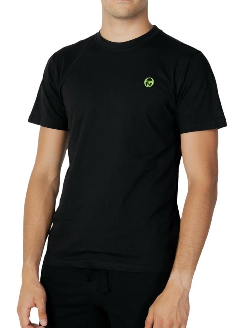 Sergio tacchini t-shirt zwart voor heren - stijlvol & comfortabel Zwart - Kiabi
