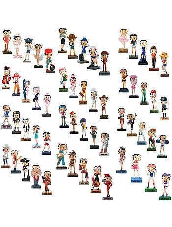 Série figurines déco en résine Betty Boop 54 pièces 15 cm Betty Boop