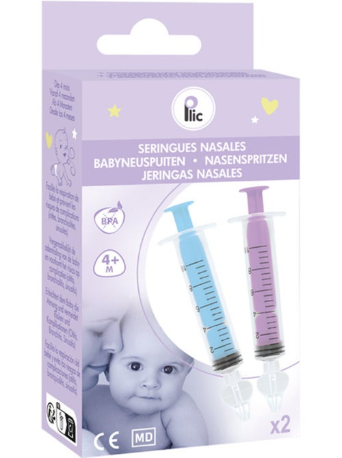 Seringues de lavage nasal bébé réutilisables - Kiabi Seringues de lavage nasal bébé réutilisables - Kiabi