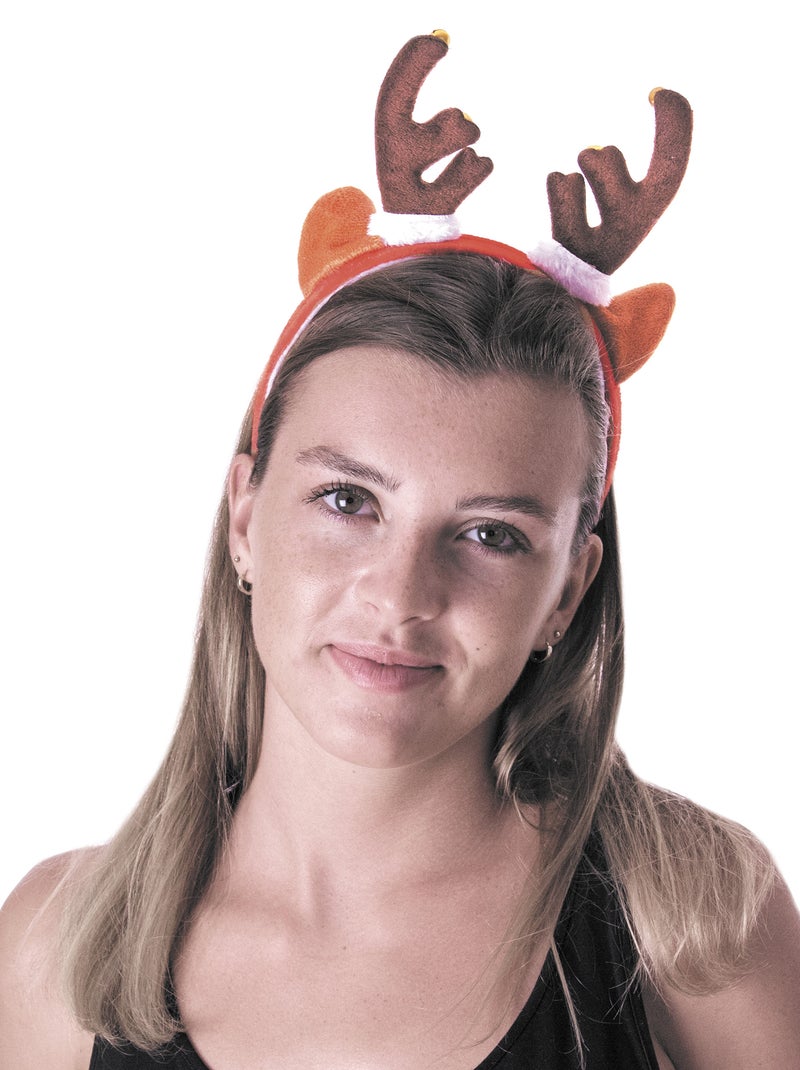 Serre-tête de Noël Marron - Kiabi