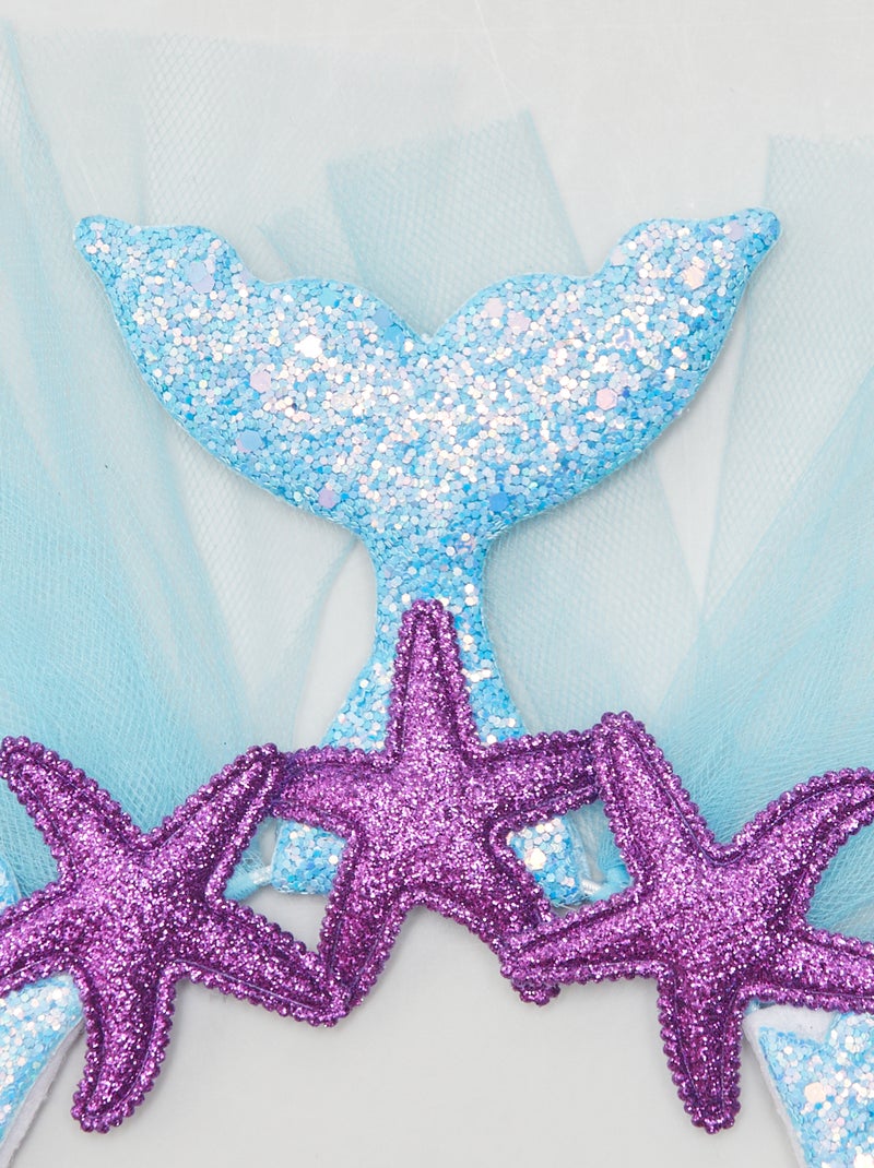 Serre-tête sirène Bleu - Kiabi