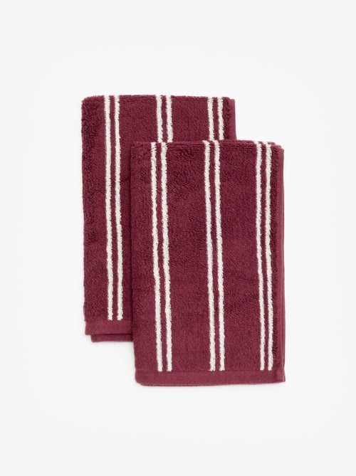 Serviette de bain - 30 x 50 cm - Kiabi