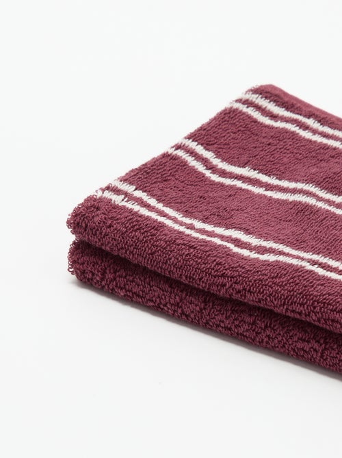 Serviette de bain - 30 x 50 cm - Kiabi