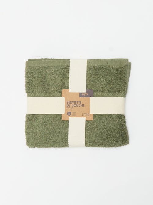 Serviette de bain 50x90 cm - Kiabi