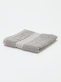 Serviette de bain (50x90cm) - Kiabi Home Gris - Kiabi