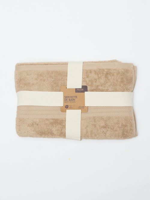 Serviette de bain 70 x 130 cm - Kiabi Serviette de bain 70 x 130 cm - Kiabi