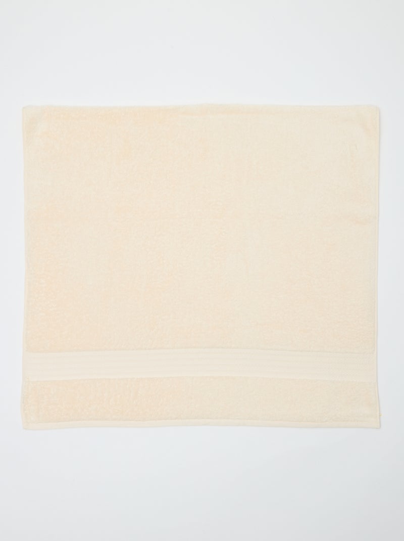 Serviette de bain 70 x 130 cm Blanc - Kiabi