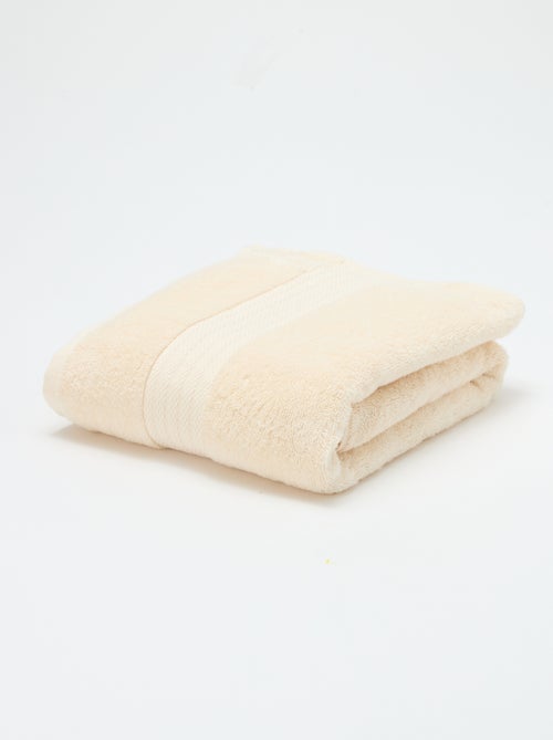Serviette de bain 90 x 150 cm - Kiabi