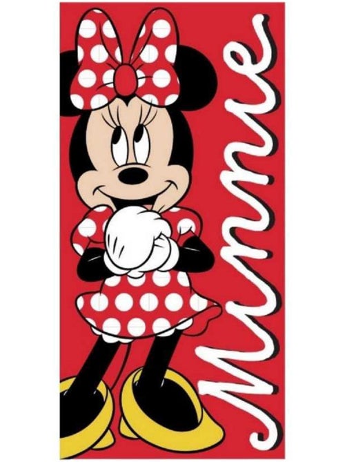 Serviette de bain coton motif Minnie Disney Minnie - Kiabi Serviette de bain coton motif Minnie Disney Minnie - Kiabi