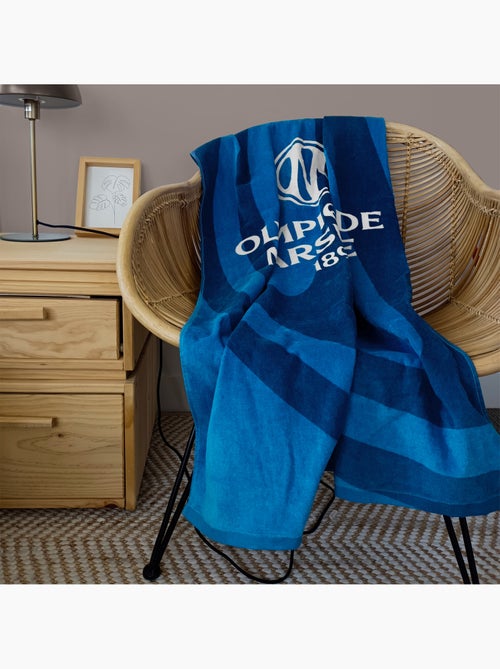 Serviette de bain et de plage imprimé 100% coton, om mer - Kiabi