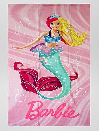 Serviette de plage 'Barbie' - Kiabi