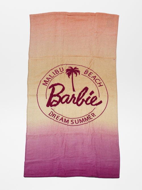 Serviette de plage 'Barbie' - Kiabi