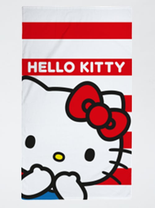 Serviette de plage 'Hello Kitty' - Kiabi