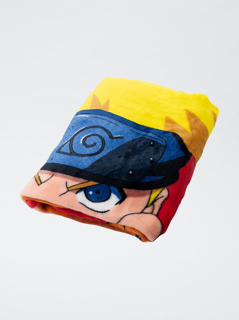 Serviette de plage 'Naruto' Rouge - Kiabi