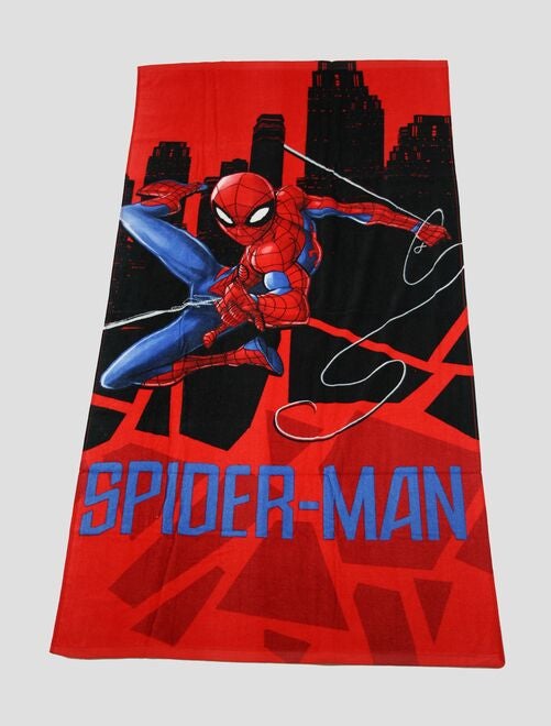 Serviette de plage 'Spider-Man' - Kiabi