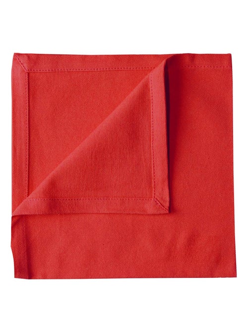 Serviette de table unie et colorée - Kiabi Serviette de table unie et colorée - Kiabi